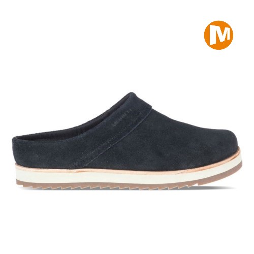 Dámské Clogs Merrell Juno Clog Suede Černé (CZ. QXLDN)